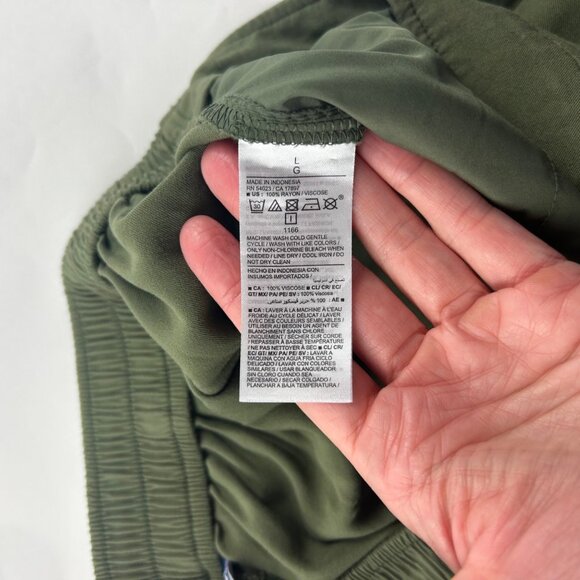 Old Navy Alpine Tundra Lightweight Challis Wide Leg Pant L - Picture 5 of 7